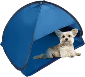 Abri de plage anti UV pour chien