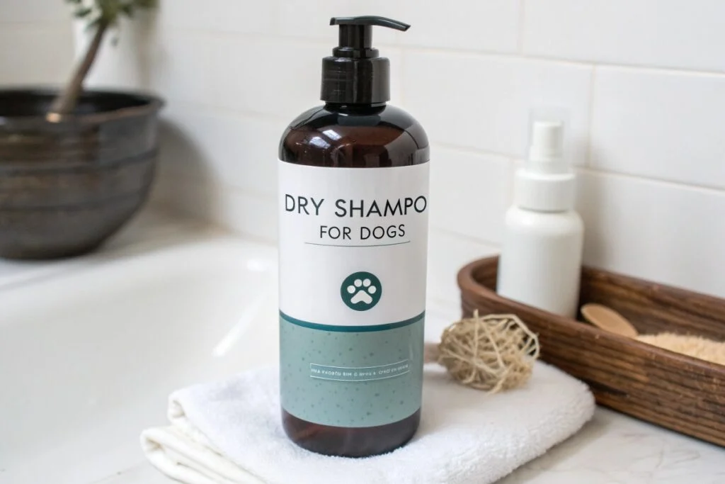 shampoing sec pour chien