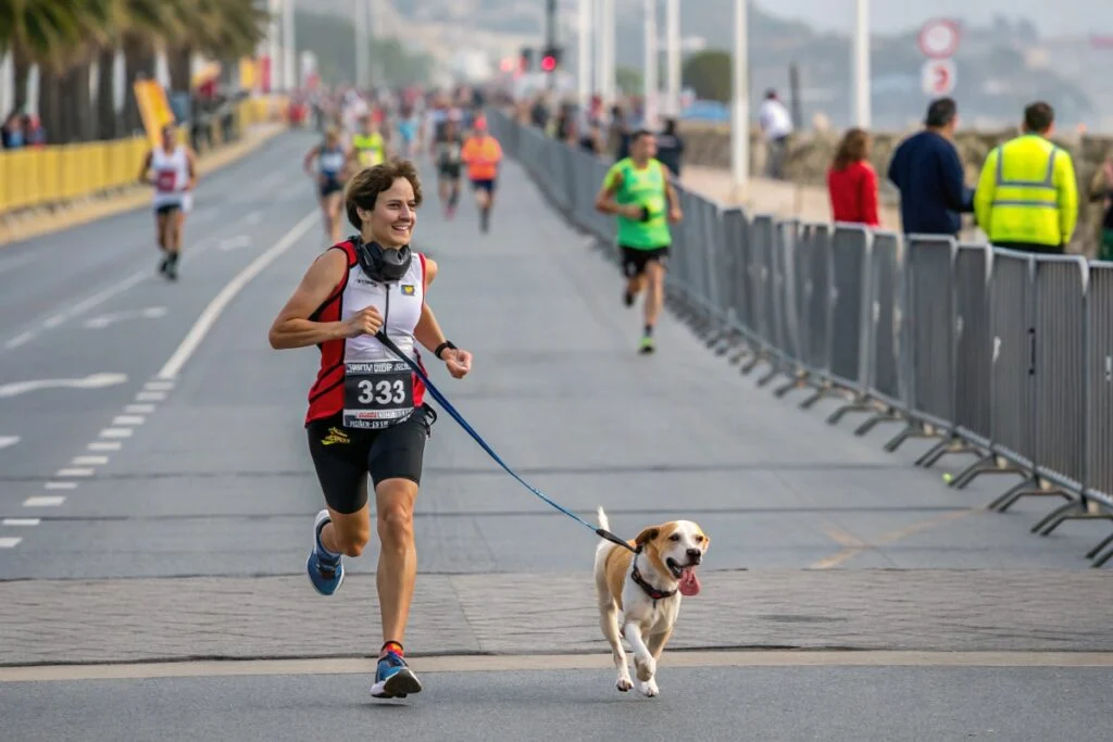 Marathon avec son chien