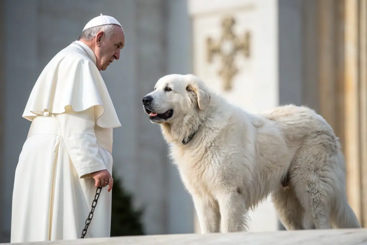 le chien du pape