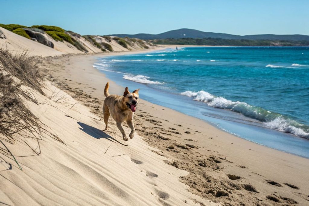 Plages chiens Valras
