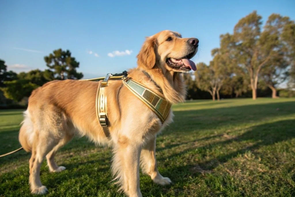 Harnais golden retriever