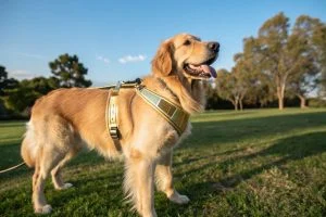 Harnais golden retriever