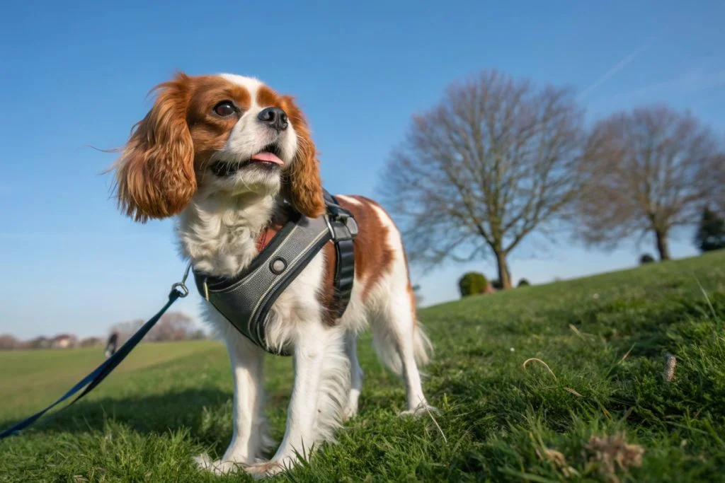 harnais cavalier king charles