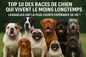 Top 10 des races de chien qui vivent le moins longtemps : lesquelles ont la plus courte espérance de vie ?