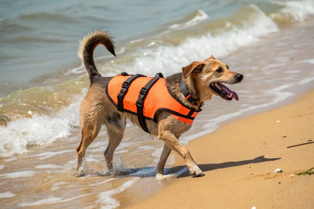 gilet sauvetage chien