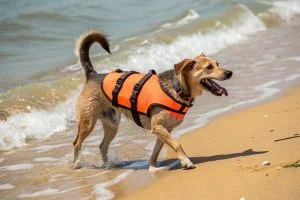 gilet sauvetage chien