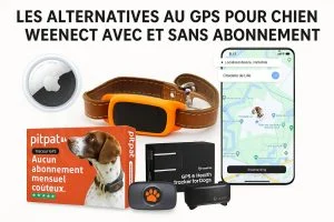 Alternatives GPS chien Weenect
