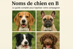 Nom de chiens en B