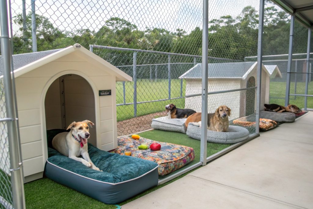 chenil pour chiens