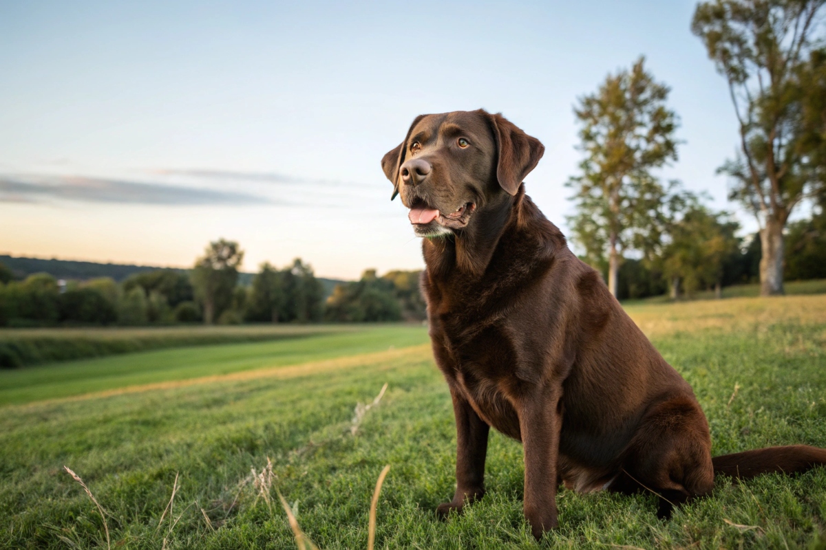 Labrador chocolat : le guide complet de la robe la plus envoûtante de la race