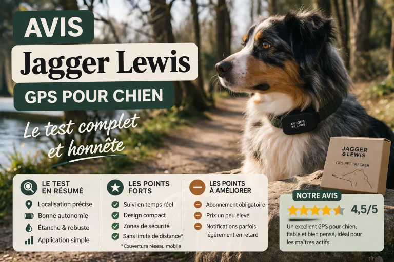 Avis Jagger Lewis GPS pour chien : le test complet et honnête