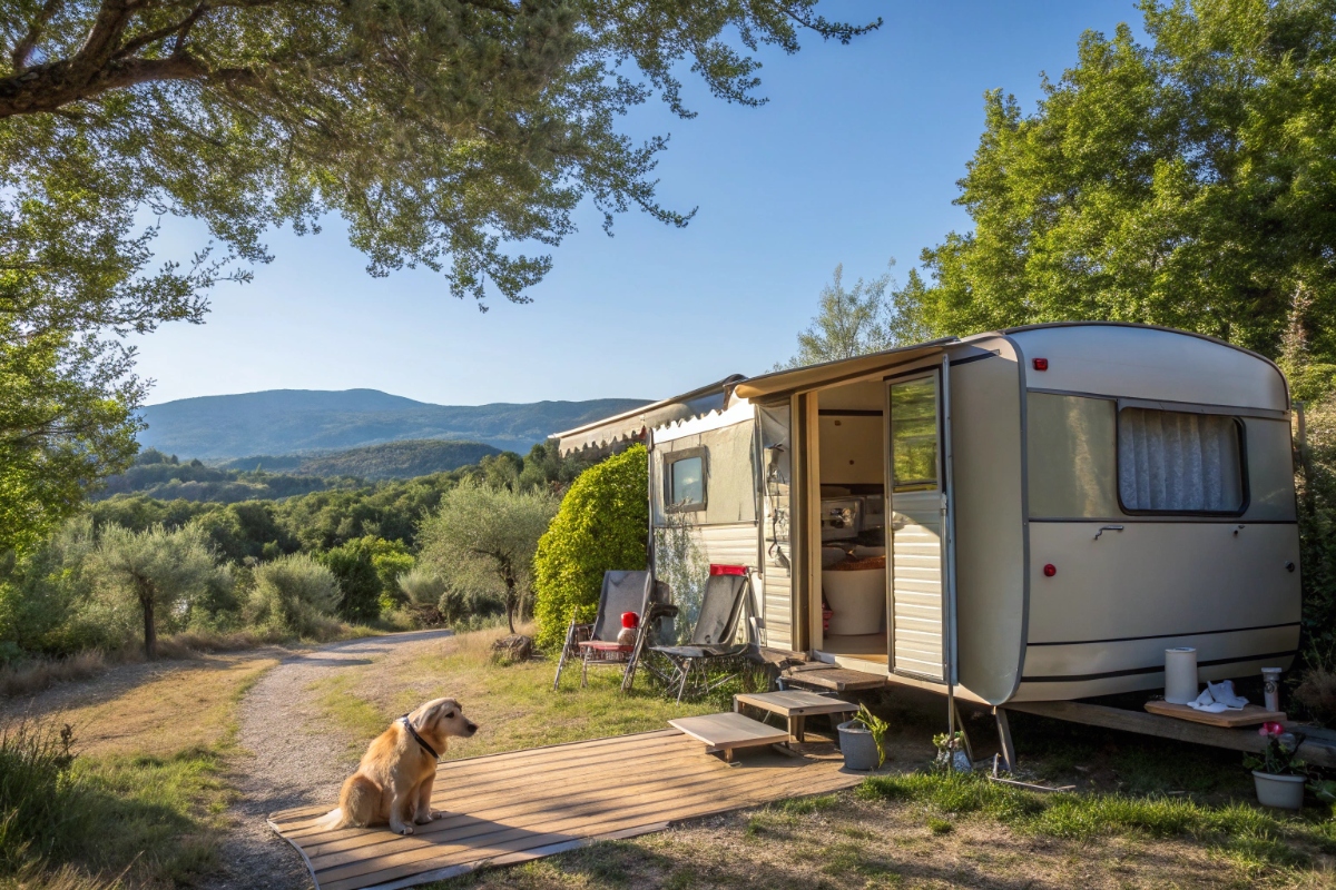 CynoCamp Terre Neuve (sud de la France) : le camping 100 % chien libre