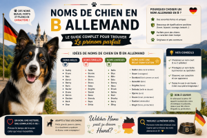 Noms de chien en B allemand : le guide complet pour trouver le prénom parfait