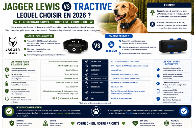 Avis Jagger Lewis GPS pour chien : le test complet et honnête - Au Bon ...